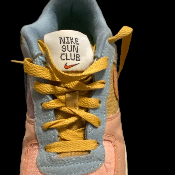 Nike Air Force Nature‎ Sun Club Multicolor Sneakers 4 Youth - Picture 6 of 10